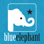 Blue Elephant Indian-icoon