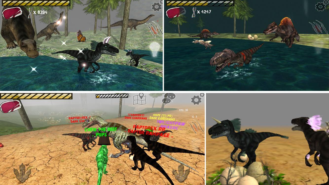 Raptor Rpg Dino Sim For Android Apk Download - horror feathered for dinosaur simulator roblox
