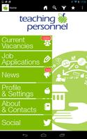 Teaching Personnel Jobs poster