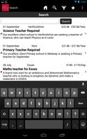 REd Teachers Education Jobs 포스터