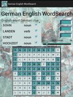 German English WordSearch تصوير الشاشة 1