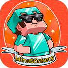 😊 MineStickers: Minecraft Stickers for Whatsapp icône