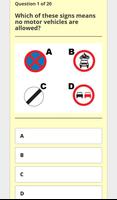 Road Traffic Signs Test UK imagem de tela 2