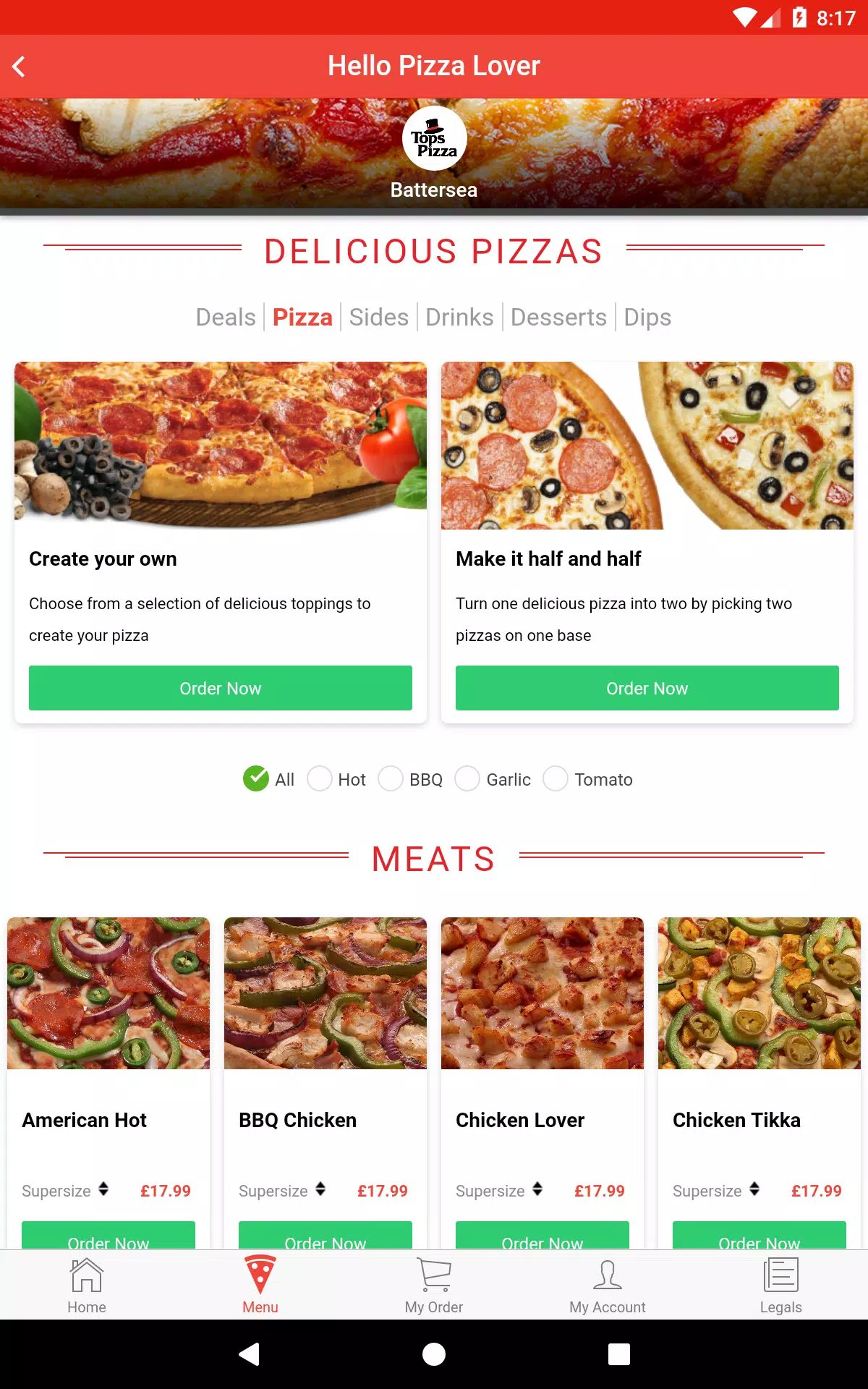 Tops Pizza Uk For Android Apk Download