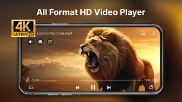 HD-videospeler alle formaten-poster