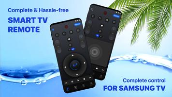 Controle remoto da TV Samsung Cartaz