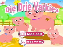 Free Die Drie Varkies Kinderst plakat