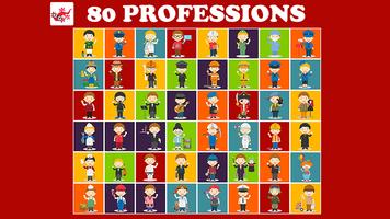 80 Professions - Kids Jigsaw Puzzle capture d'écran 1