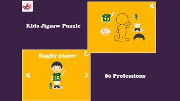 80 Professions - Kids Jigsaw Puzzle 스크린샷 3