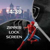 Zipper Lock Screen - Zip Lock الملصق