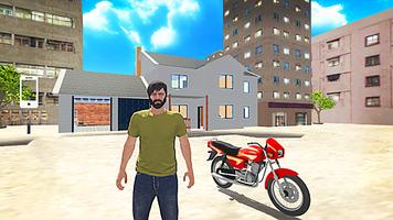 Indian Bike & Car simulator 3d imagem de tela 2