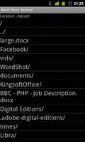Basic docx Reader الملصق
