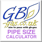 GB Gas Pipe Sizing Calculator icône