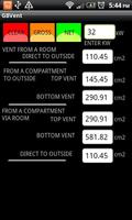 GB Gas Ventilation Calculator اسکرین شاٹ 1