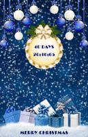 Day To Christmas Countdown Affiche