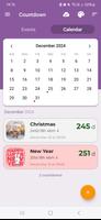 Countdown Days Pro: App&Widget स्क्रीनशॉट 1