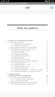 Cours Analyse Complexe - Mathématiques الملصق