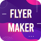 Flyer Poster Maker Graphic Design ícone