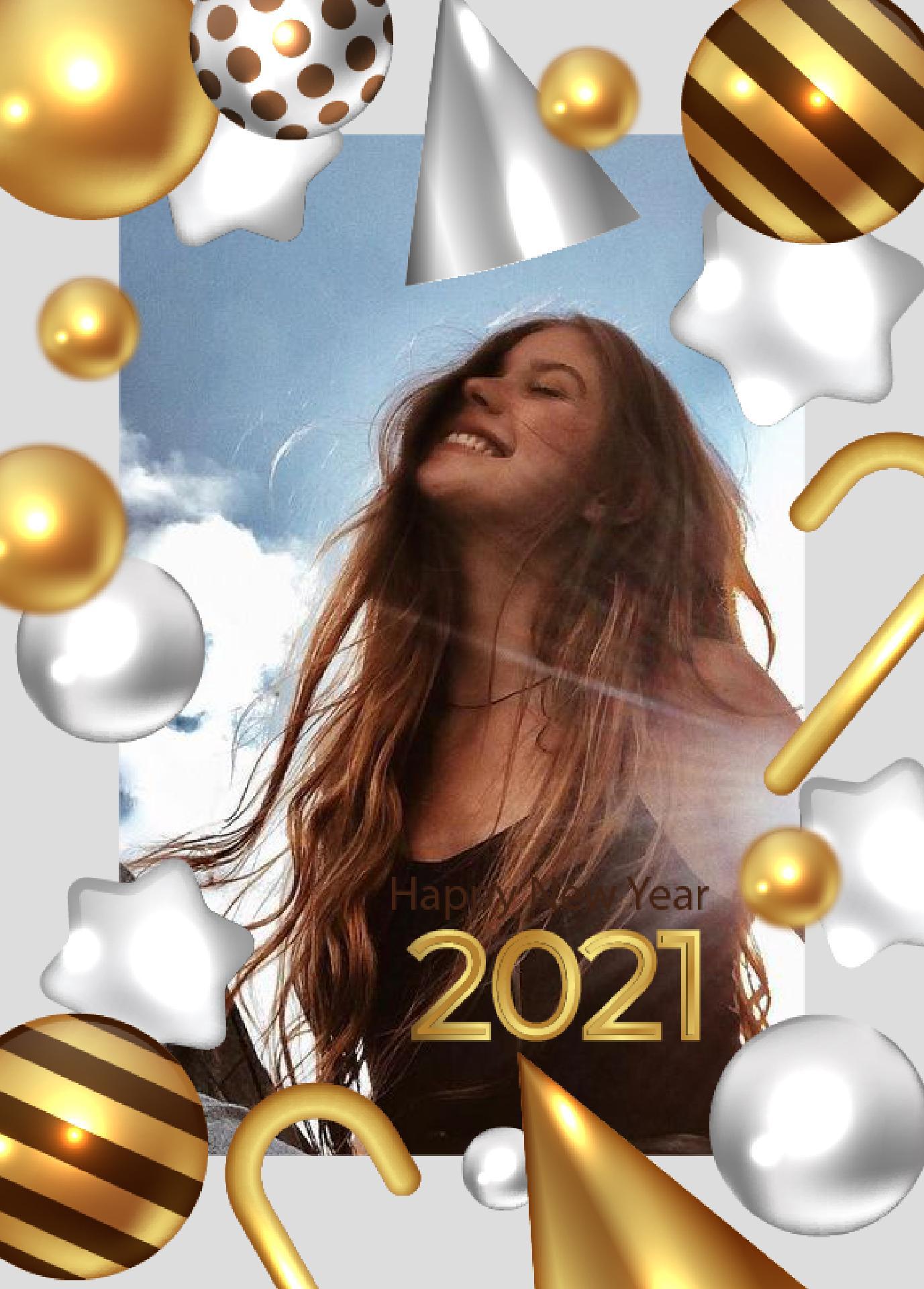 Happy New Year Photo Frame 2021 photo editor for Android ...