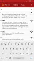 Kamus Offline ENG-IND captura de pantalla 1