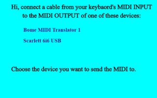 MIDI through server with motion sensor screenshot 1