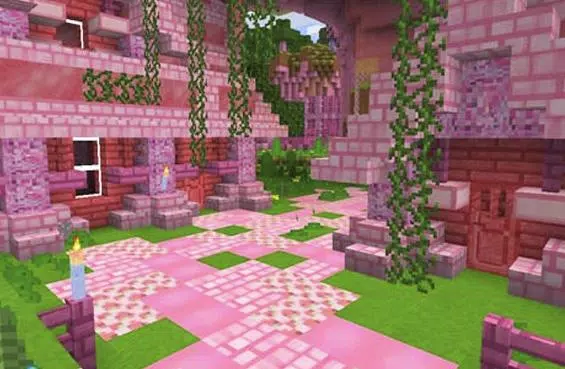 Baixar e jogar Casas rosa para minecraft no PC com MuMu Player