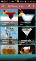 Cocteles y tragos. Recetas โปสเตอร์