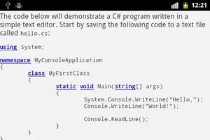 C Sharp Programming screenshot 1