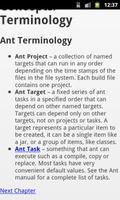 برنامه‌نما Apache Ant EBook عکس از صفحه