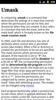 Unix Commands screenshot 1