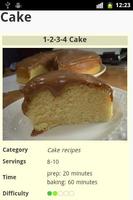 Cake Recipes โปสเตอร์