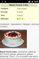 1 Schermata Cake Recipes