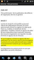 Code Civil Français capture d'écran 2