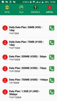 Naija Data Plan Codes | Airtel, Mtn, Glo, 9mobile スクリーンショット 1