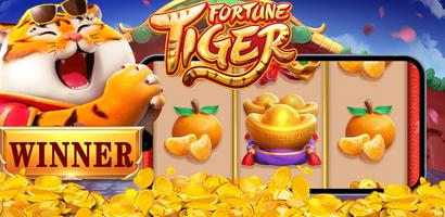 Tiger Casual Game Tictac Poster
