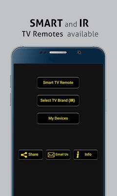 Universal TV Remote Control Screenshots