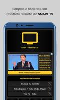 Controle Remoto Smart TV Cartaz
