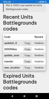 Roblox games codes ảnh chụp màn hình 2