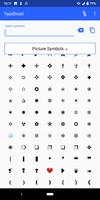 Type Droid (1000+ symbols) ภาพหน้าจอ 1
