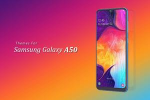 Theme for Galaxy A50 plakat