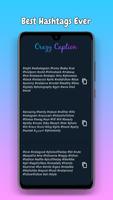 Crazy Caption | Best Captions and Hashtags captura de pantalla 2