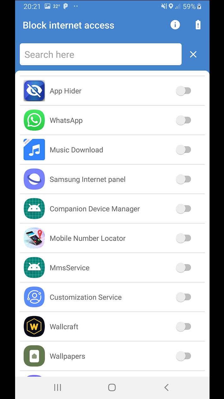 Block internet access for Android - APK Download