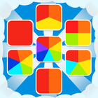 Rainbow - connect the pairs icon