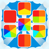 Rainbow - connect the pairs icon