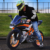 ktm rc 390 duke racing game 3d أيقونة