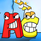 Merge Alphabet Lorre run maze أيقونة