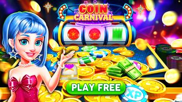 Coin Carnival Cash Pusher Game ポスター