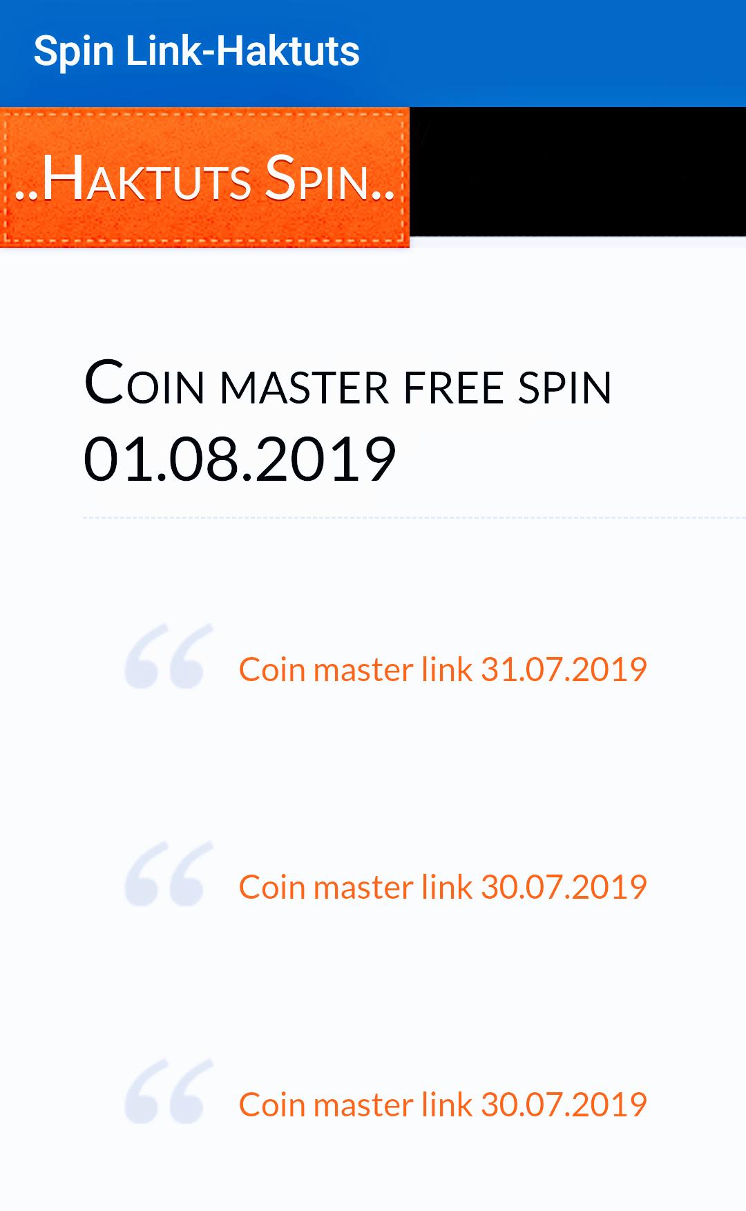 Coin Master Free Spin Rewards For Android Apk Download