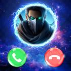 Call Screen: Color Phone Theme أيقونة