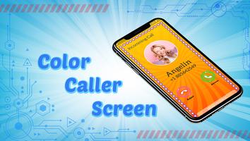 Color Caller Screen - Call Flash,Phone LED Flash постер